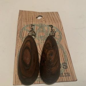 Wood Earrings Cut Ups designed by Brothers Dressler